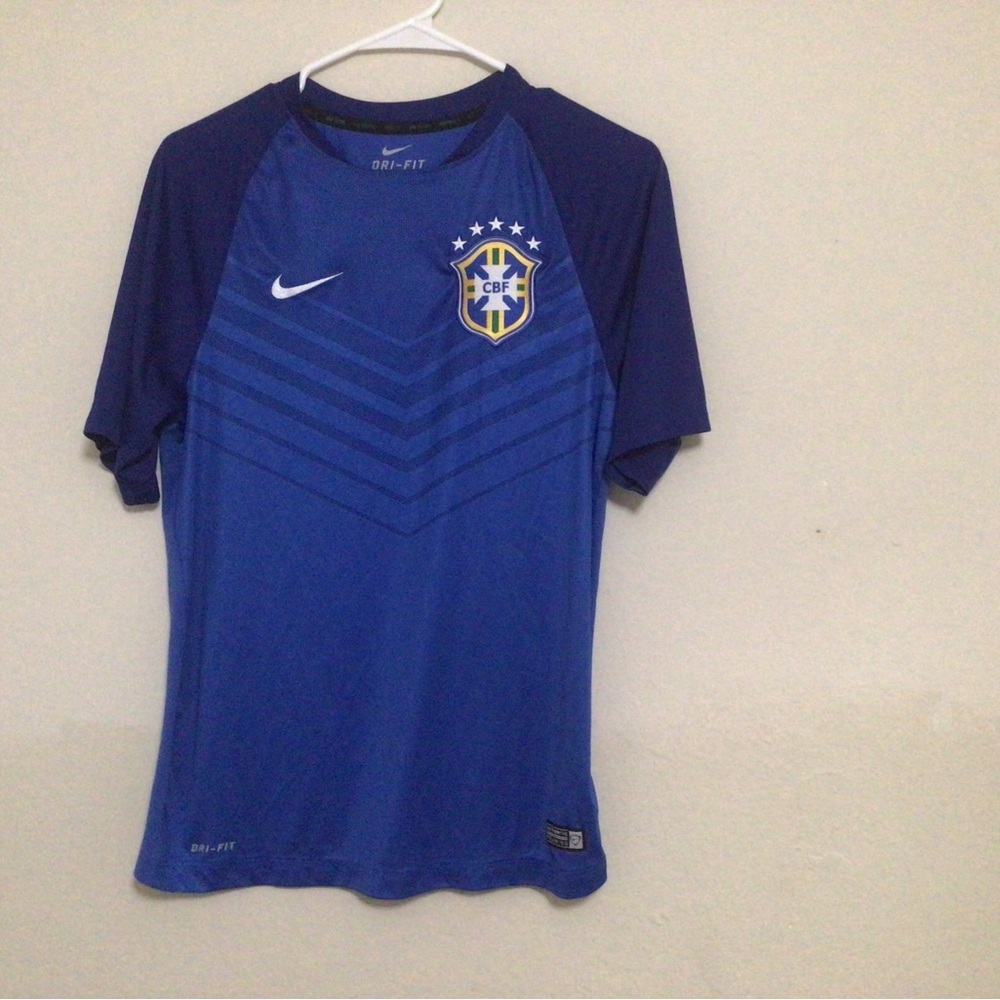 Nike Dri-FIT Blue Soccer Jersey